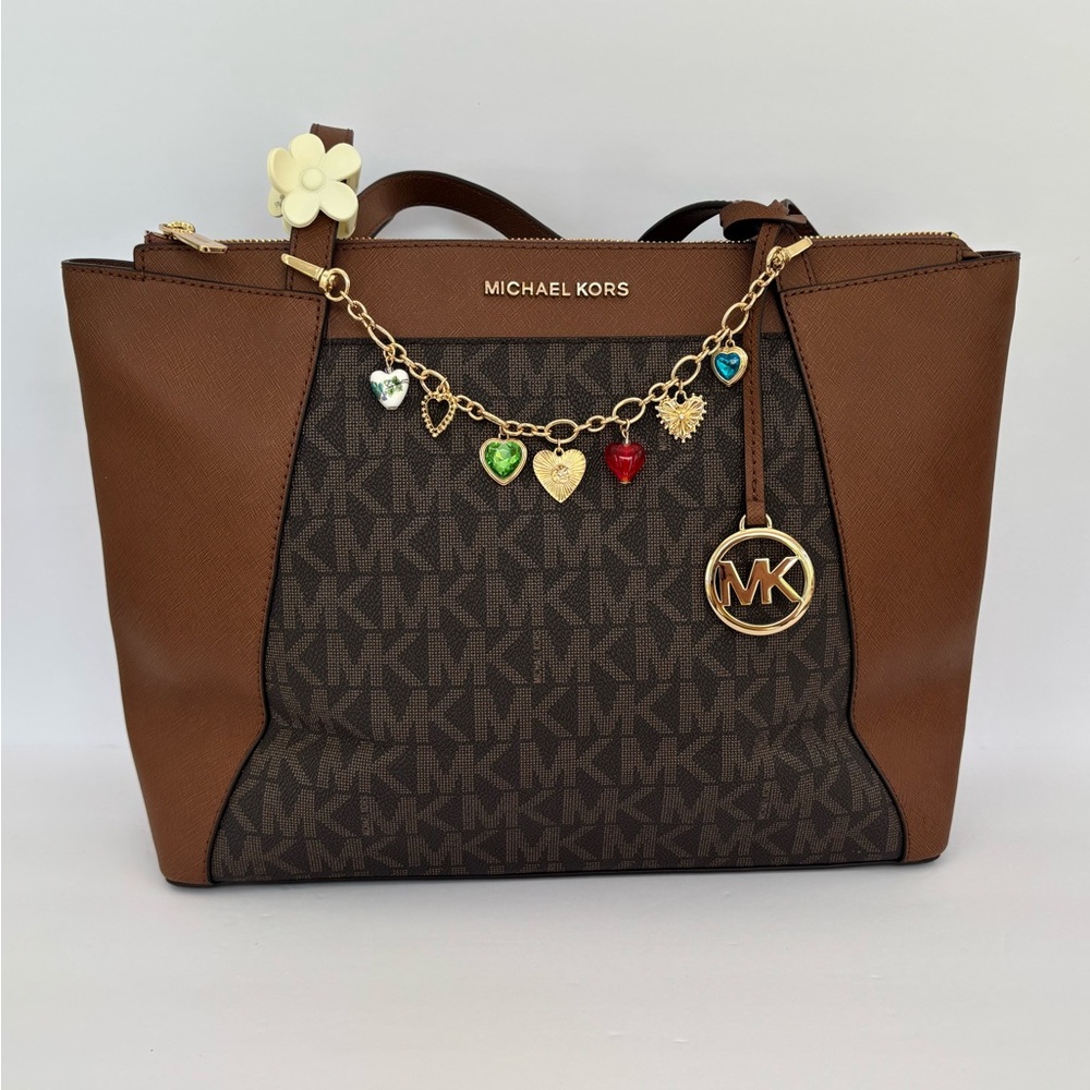 Michael Kors Maddie Medium East West Tote Bag